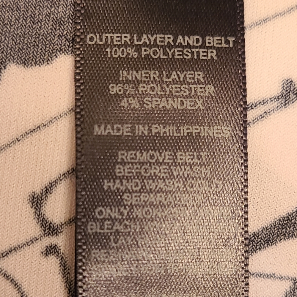 Express size SP black/white dress - Picture 10 of 10